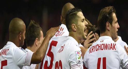 اشبيلية يؤجل احتفالاته باللقب الأوروبي من أجل النهائي الكبير امام برشلونة